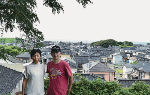 亀井艶子さん夫婦